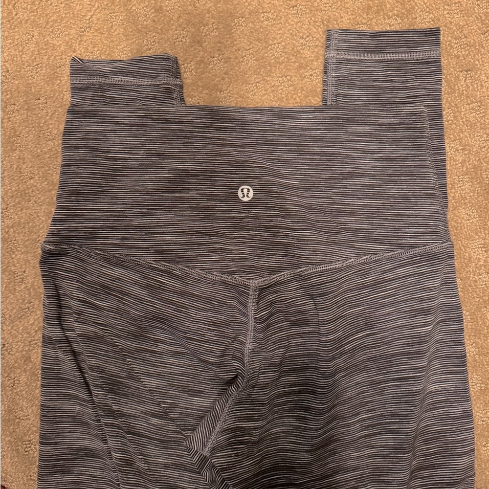 Lululemon striped align leggings size 6